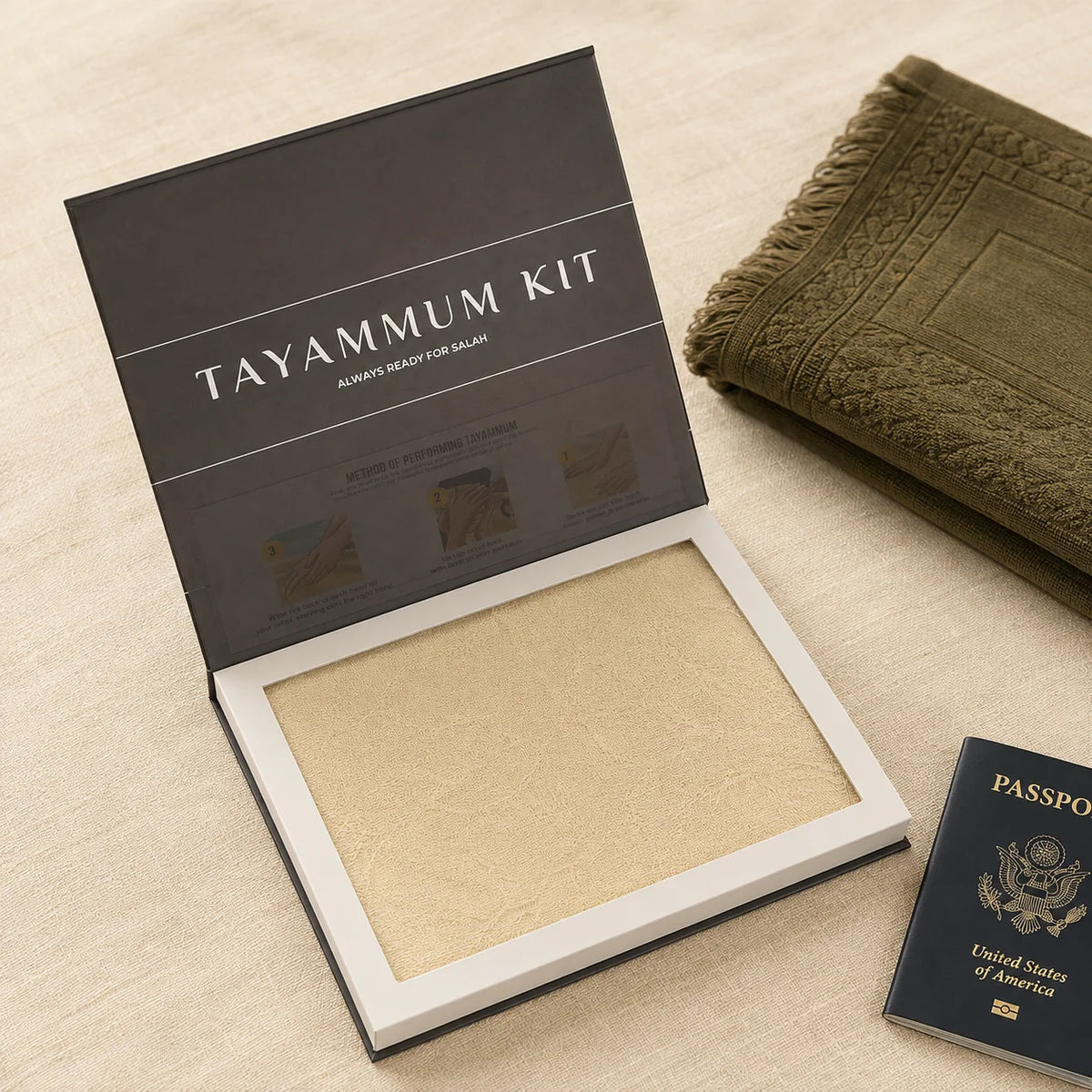 Tayammum Kit - Portable & Hygienic